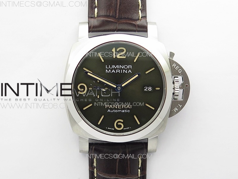 [TT공장]PAM 1116 S TTF 11 Best Edition Dark Green Dial on Brown Leather Strap P9010 V2