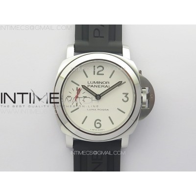 [HW공장]PAM1342 W HWF 11 Best Edition White Dial on Black Rubber Strap A6497