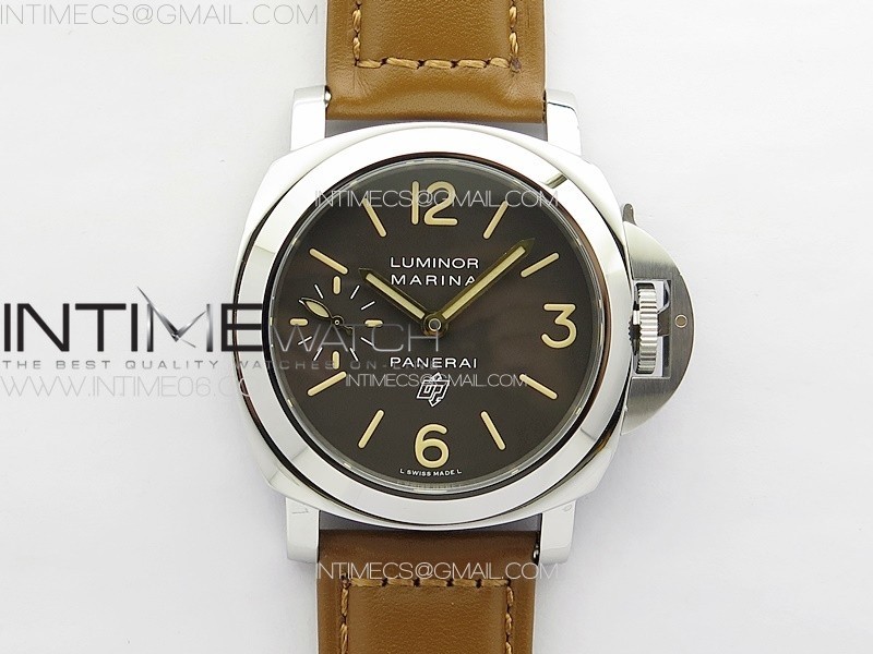 [HW공장]파네라이 루미노르 44미리 PAM632 블라운다이얼 브라운가죽스트랩 PAM632 HWF Factory on Brown Lether Strap Aisan 6497-2