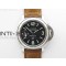 [HW공장] 파네라이 44미리 PAM005 블랙다이얼 브라운가죽스트랩PAM005 HWF Factory on Brown Lether Strap Aisan 6497-2