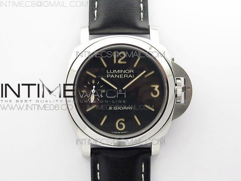 [HW공장]파네라이 44미리 PAM 915 HWF Factory on Black Lether Strap Aisan P5000