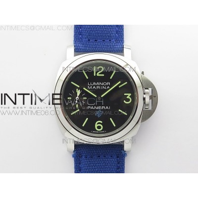  [HW공장] 파네라이 루미노르 44미리 PAM777 블랙다이얼 블루나일론스트랩PAM 777 HWF Factory on Blue Lether Strap Aisan 6497-2