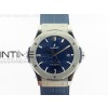 Classic Fusion 45mm Titanium WWF 11 Best Edition Blue Dial On Blue Gummy Strap Asian HB1112