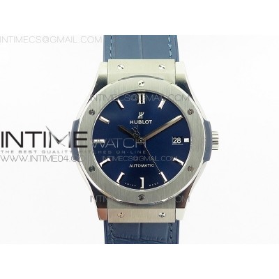 Classic Fusion 45mm Titanium WWF 11 Best Edition Blue Dial On Blue Gummy Strap Asian HB1112