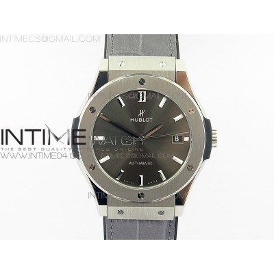 Classic Fusion 45mm Titanium WWF 11 V2 Best Edition Gray Dial On Gray Gummy Strap Asian HB1112