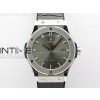 Classic Fusion 42mm SS WWF 11 Best Edition Gray Dial On Gray Gummy Strap Asian HB1112