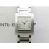 Tank Francaise Ladies 21.2mm SS 8848F 11 Best Edition Silver Dial on SS Bracelet Ronda Quartz