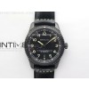 Navitimer8 A17314 DLC TF 11 Best Edition Black dial On black leather strap A2824
