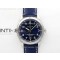 Navitimer8 A17314 SS TF 11 Best Edition Blue dial On Blue Leather Strap A2824