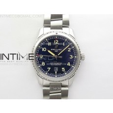Navitimer8 A17314 SS TF 11 Best Edition Blue dial On SS Bracelet A2824