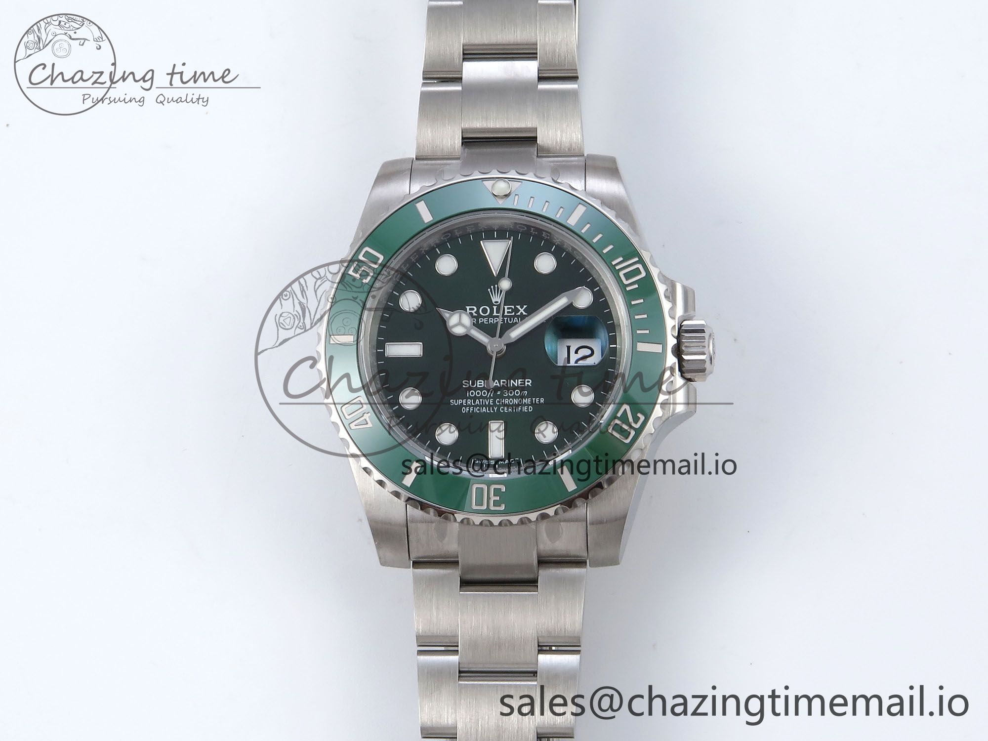 [VS공장]롤렉스 서브마리너 116610 LV Green Dial on SS Bracelet
