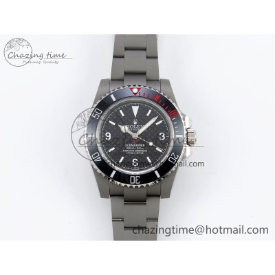 [JD공장]롤렉스 서브마리너 Sandblasted Ceramic Bezel Carbon Dial Dial on SS Bracelet SA3130