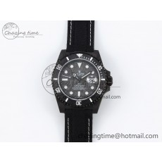 [IPK공장]롤렉스 서브마리너 DIW Carbon Black/White Dial on Black Nylon Strap VR3135
