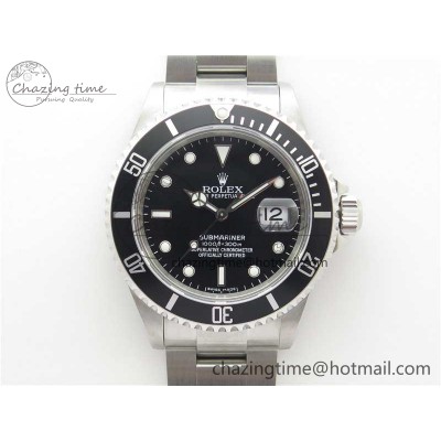 [AR공장]롤렉스 서브마리너  16610 LN Black No Rehaut Engraving SH3135