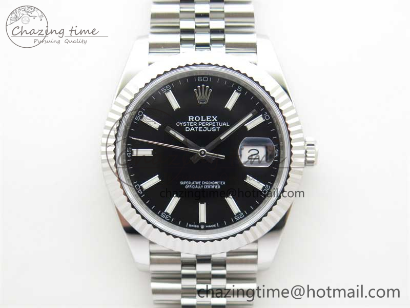 [Clean공장]롤렉스 데이저스트 41mm 126334 Black Stick Dial VR3235