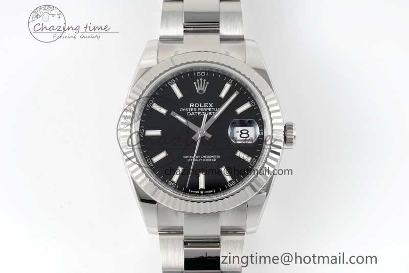 [Clean공장]롤렉스 데이저스트 41mm 126334 Black Stick Dial on Oyster Bracelet VR3235