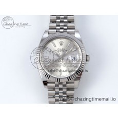 [Clean공장]롤렉스 데이저스트 41mm 126334 Steel Silver Stick Dial on Jubilee Bracelet VR3235