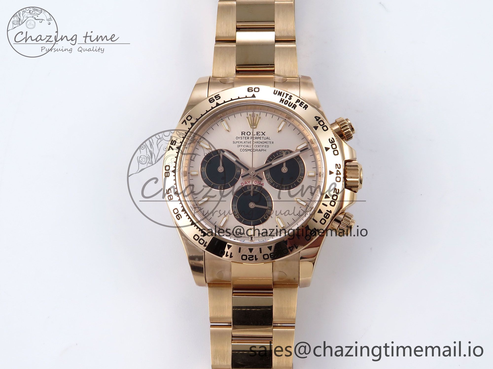 [Clean공장]롤렉스 데이토나 126505 RG Champagne Stick Dial on RG Bracelet SH4131