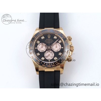 [Clean공장]롤렉스 데이토나 126515 Black/RG Diamonds Dial on Oysterflex Strap SH4131