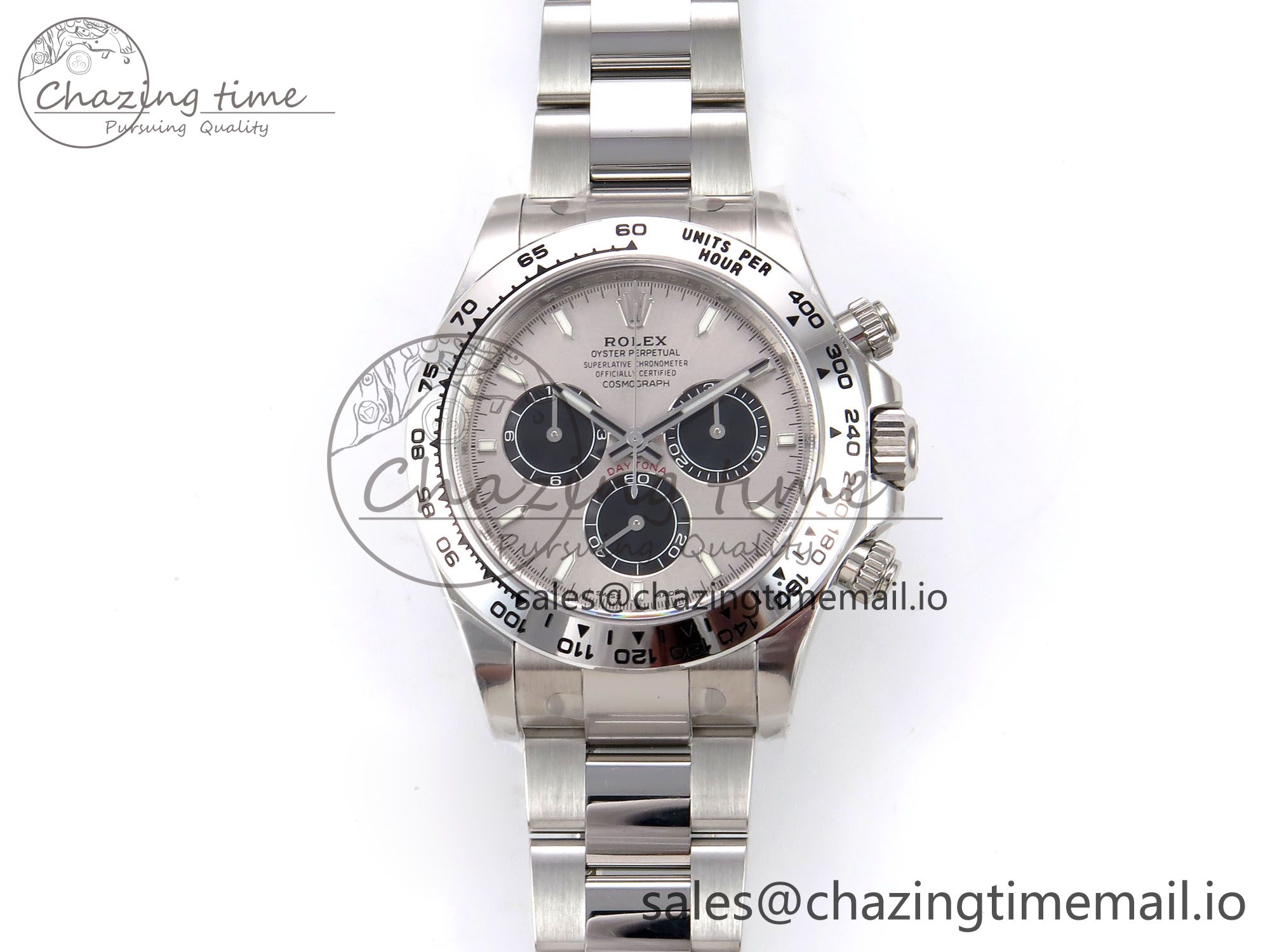 [Clean공장]롤렉스 데이토나 126509 Gray/Black Dial on 904L SS Bracelet Asian 4131