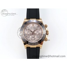 [Clean공장]롤렉스 데이토나 116515 Black Ceramic Bezel Champagne Diamond Markers Dial on Oysterflex Rubber Strap A4130