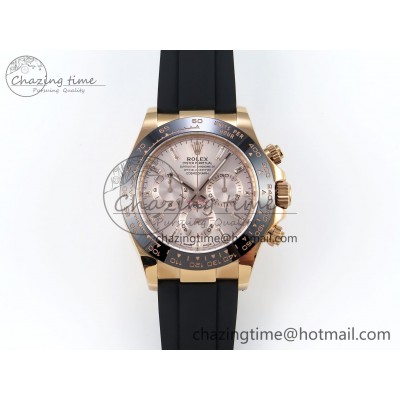 [Clean공장]롤렉스 데이토나 116515 Black Ceramic Bezel Champagne Diamond Markers Dial on Oysterflex Rubber Strap A4130