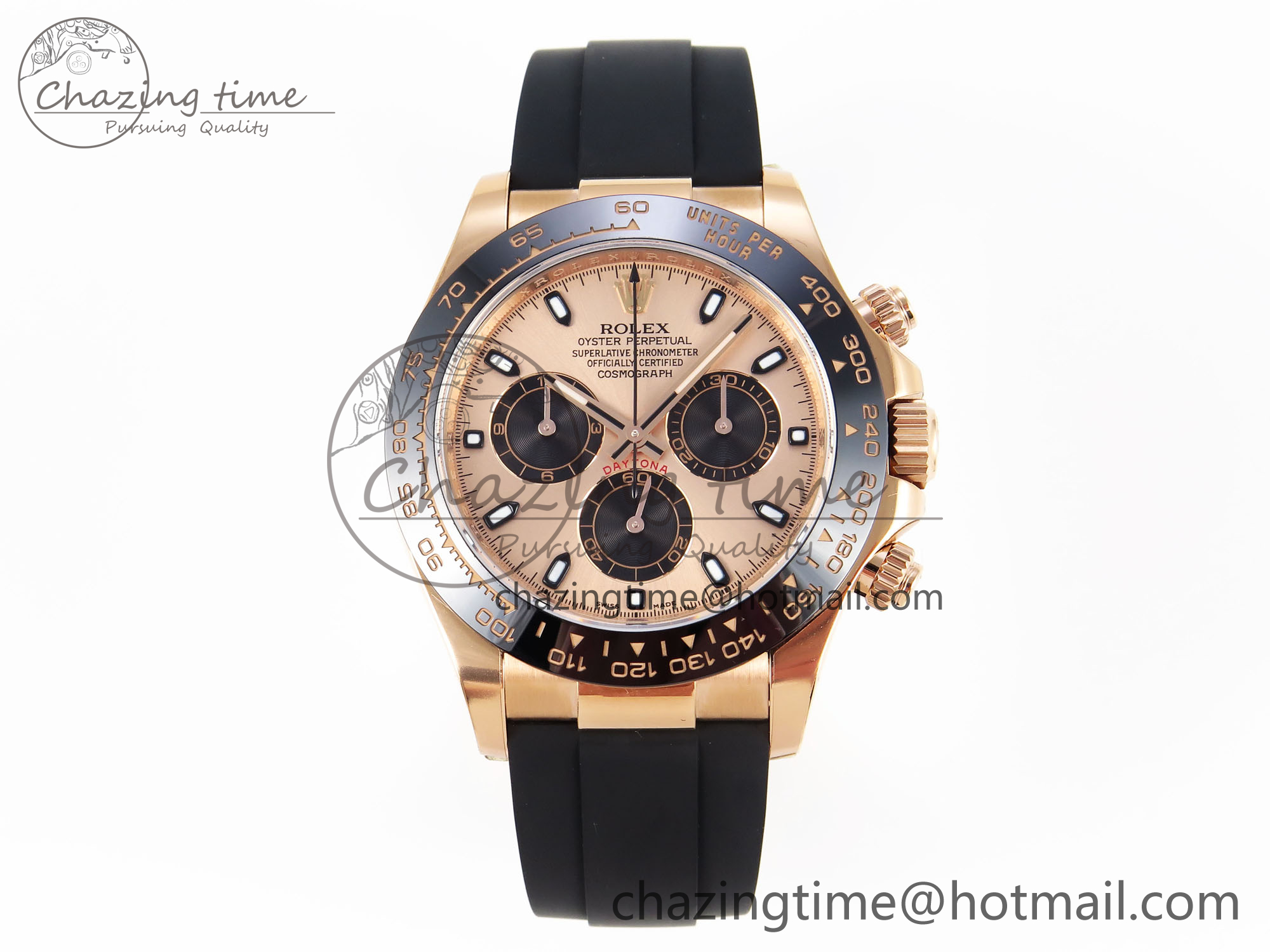 [Clean공장]롤렉스 데이토나 116515 RG Dial Black Markers on Oysterflex Strap SA4130