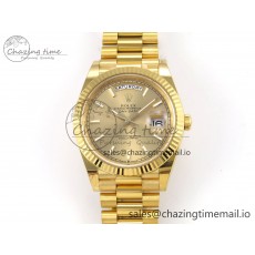 [THB공장]롤렉스 데이데이트 228238 YG Dial on President Bracelet VR3255 (텅스텐) V3