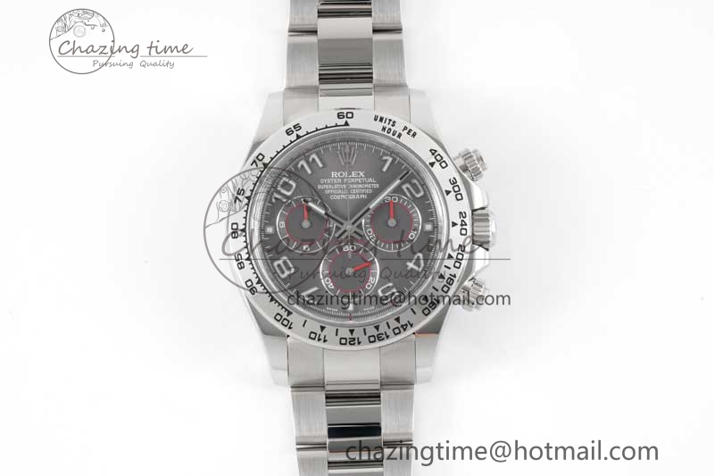 [Clean공장]롤렉스 데이토나 116509 Gray Dial Arabic Markers on SS Bracelet SA4130