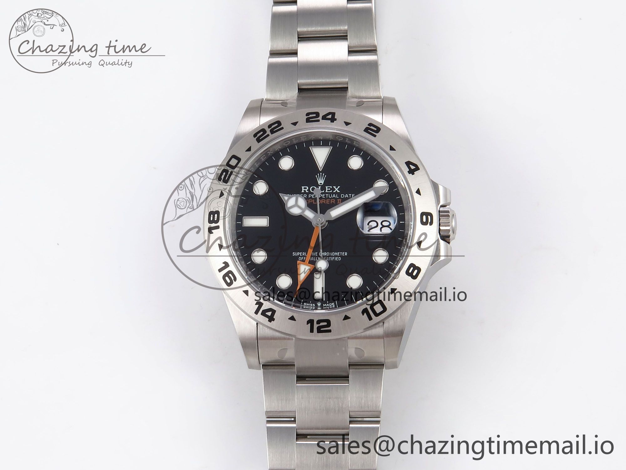 [Clean공장]롤렉스 익스플로러 II 42mm 226570  Black Dial on Bracelet DD3285