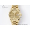 [GM공장]롤렉스 데이데이트 40 YG Dial Roman Markers on President Bracelet A2836