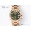 [GM공장]롤렉스 데이데이트 40 Green Dial Roman Markers on President Bracelet A2836
