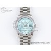 [GM공장]롤렉스 데이데이트 40 Ice Blue Crystal Dial on President Bracelet VR2836 V3(텅스텐)