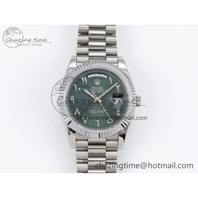 [GM공장]롤렉스 데이데이트 40 Arabic Dial on President Bracelet VR2836 V3 (텅스텐)