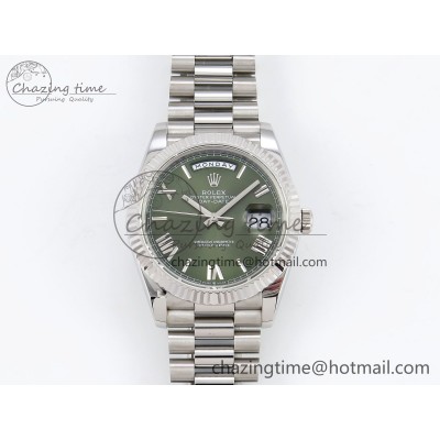 [GM공장]롤렉스 데이데이트 40 Roman Dial on President Bracelet VR2836 V3 (텅스텐)