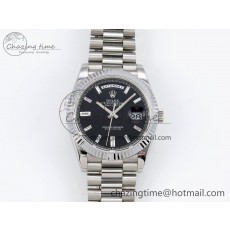 [GM공장]롤렉스 데이데이트 40 Crystal Dial on President Bracelet VR2836 V3 (텅스텐)
