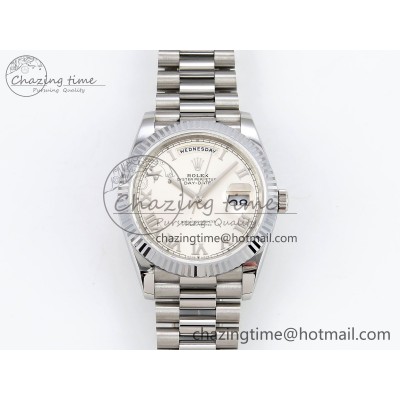 [GM공장]롤렉스 데이데이트 40 Roman Dial on President Bracelet VR2836 V3 (텅스텐)