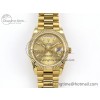 [GM공장]롤렉스 데이데이트 40 YG Stick Dial on President Bracelet VR2836 (텅스텐)