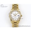 [GM공장]롤렉스 데이데이트 40 White Roman Dial on President Bracelet VR2836 (텅스텐)