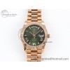 [GM공장]롤렉스 데이데이트 40 RG  Green Roman Dial on President Bracelet VR2836 V3 (텅스텐)