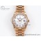 [GM공장]롤렉스 데이데이트 40 RG Roman Dial on President Bracelet VR2836 V3 (텅스텐)
