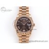 [GM공장]롤렉스 데이데이트 40 RG Brown Big Roman Dial on President Bracelet VR2836 V3 (텅스텐)