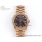 [GM공장]롤렉스 데이데이트 40 RG Brown Big Roman Dial on President Bracelet VR2836 V3 (텅스텐)