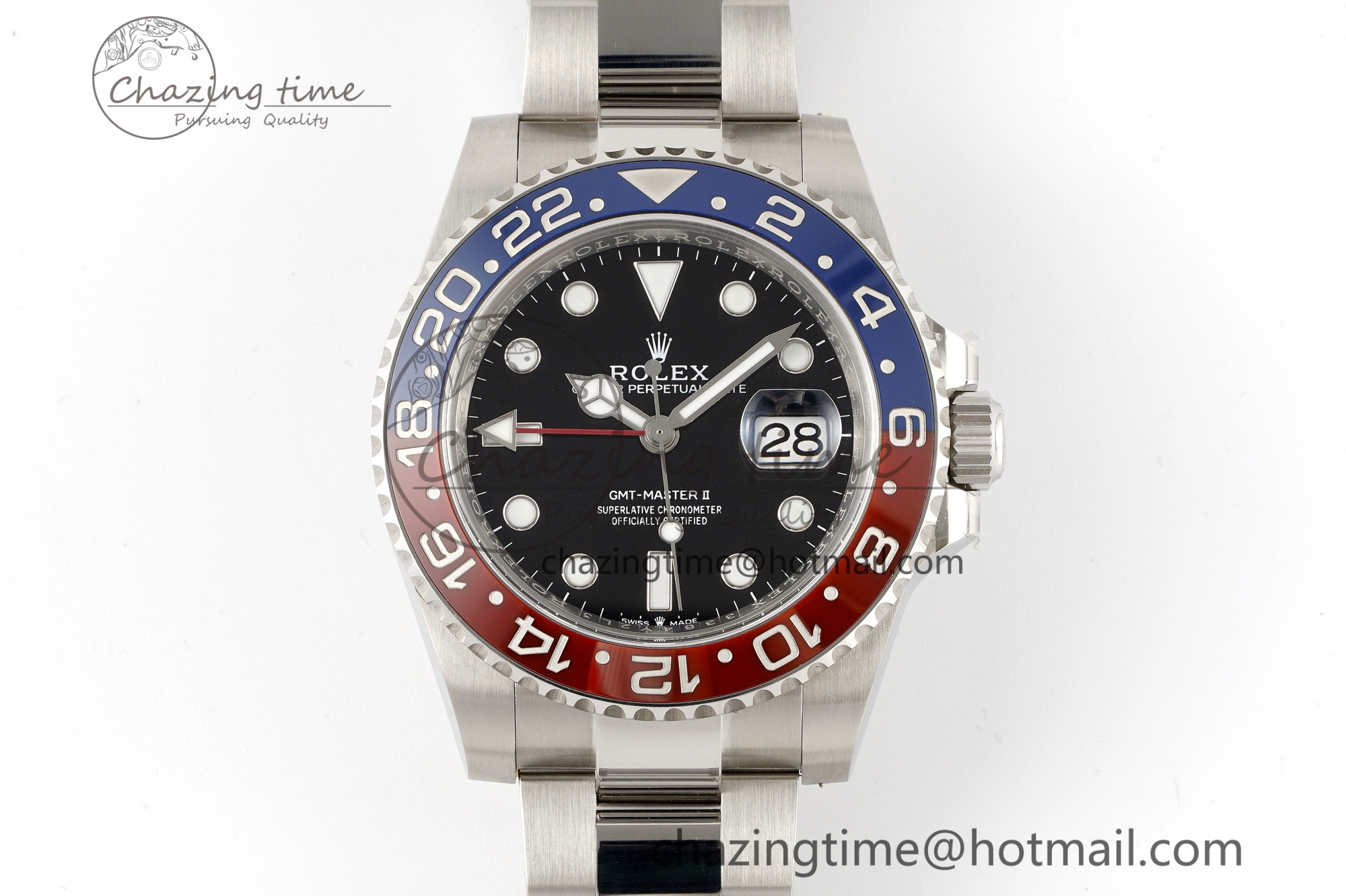 [Clean공장]롤렉스 지엠티마스터 II 126710 BLRO Blue/Red Ceramic  Oyster Bracelet DD3285