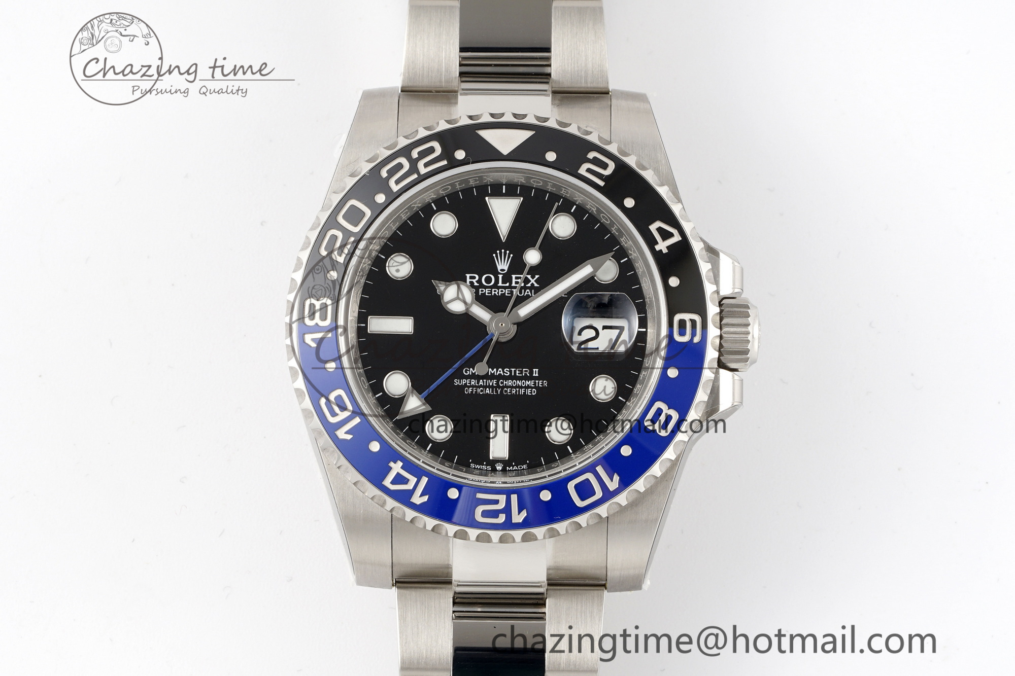 [Clean공장]롤렉스 지엠티마스터 II 126710 BLNR Blue/Black  Oyster Bracelet DD3285