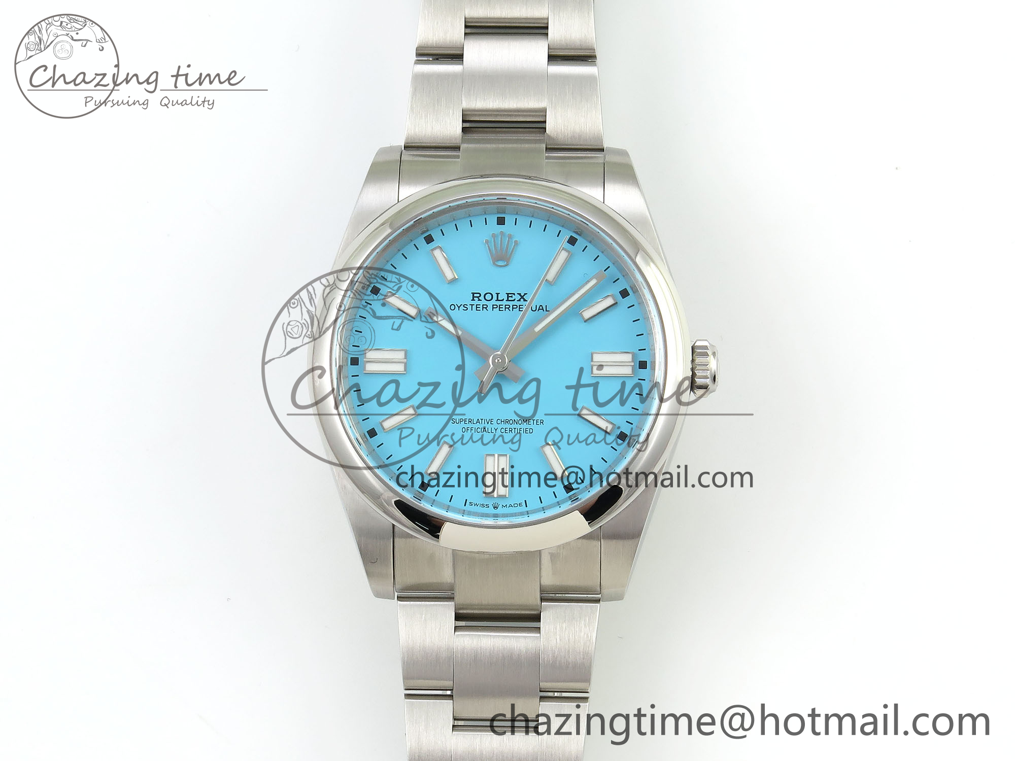 [Clean공장]롤렉스 오이스터페페츄얼 126000 41mm Tiffany Blue Dial VR3230