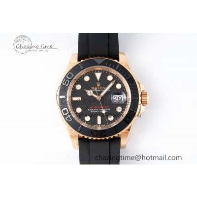 [Clean공장]롤렉스 요트마스터 40mm 126655 RG Black Ceramic Bezel on Oysterflex Strap VR3235