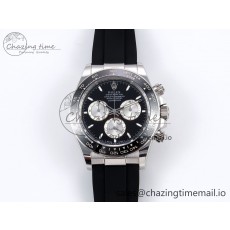 [APS공장]롤렉스 데이토나 126519 Black Dial on Oysterflex Strap SH4131 (텅스텐)