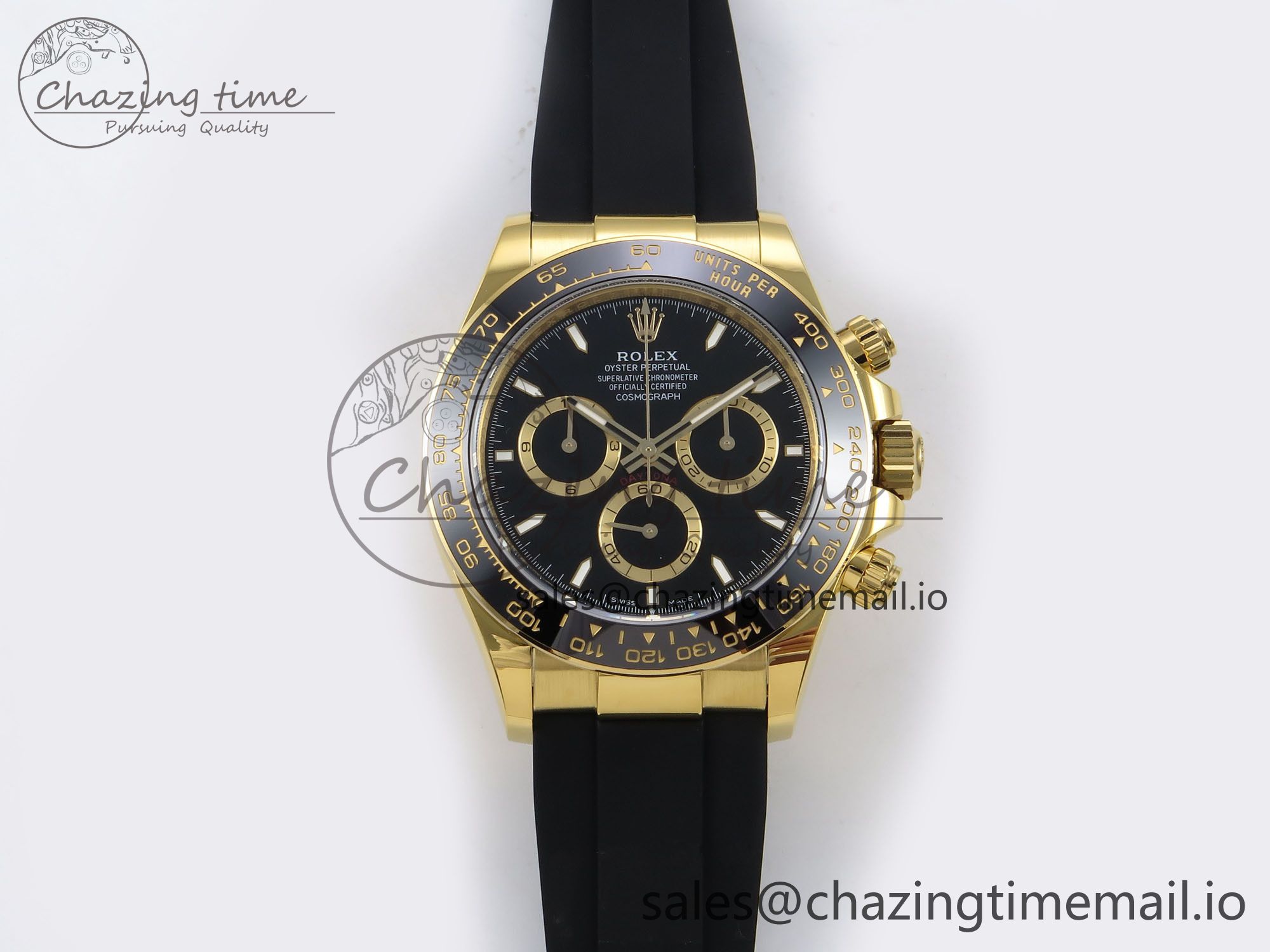 [APS공장]롤렉스 데이토나 126518  Black Dial on Oysterflex Strap SH4131