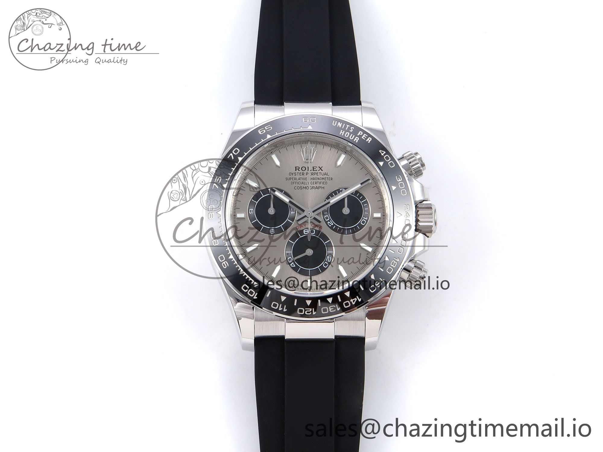 [APS공장]롤렉스 데이토나 126519 Gray Dial on Oysterflex Strap SH4131 (텅스텐)